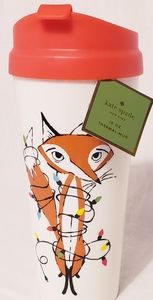 Kate Spade Holiday Fox Tumbler